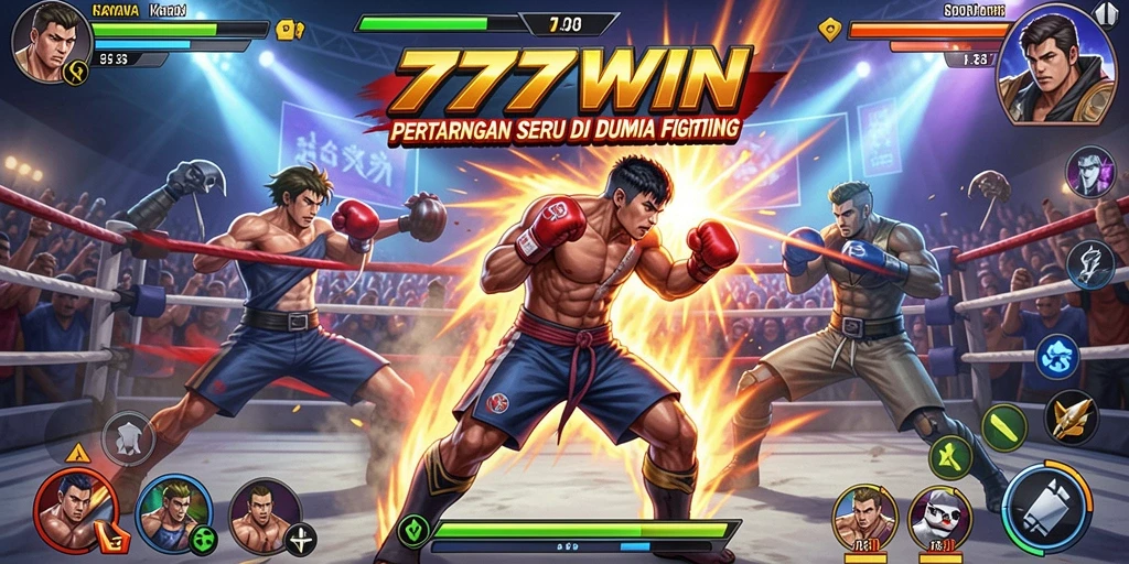 Gameplay dinamis dan aksi pertarungan menegangkan di 777WIN.