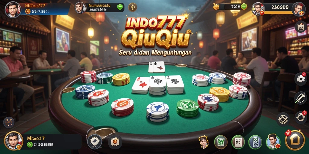 Gameplay QiuQiu yang menarik dan seru di INDO777.