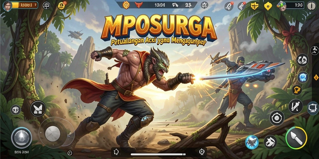 Tampilkan aksi mendebarkan dalam setiap misi gameplay MPOSURGA.
