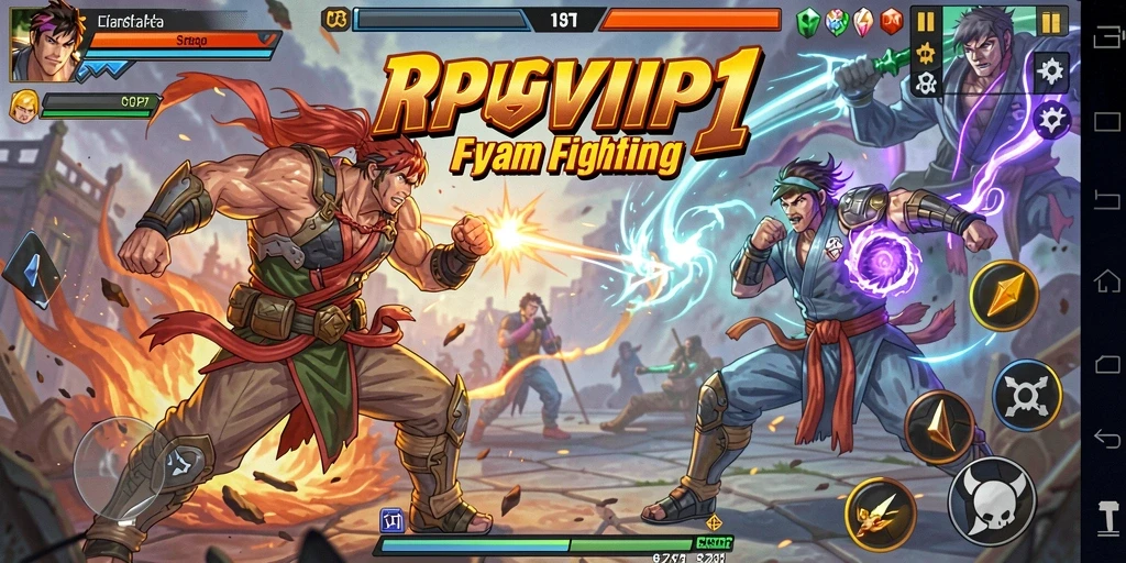Gameplay mendebarkan dalam pertarungan RPVIP1 dengan grafis yang menakjubkan.