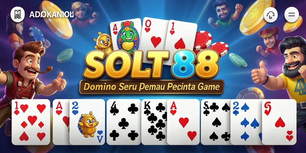 Tampilan gameplay SLOT88 yang menarik dan interaktif dalam permainan Domino.