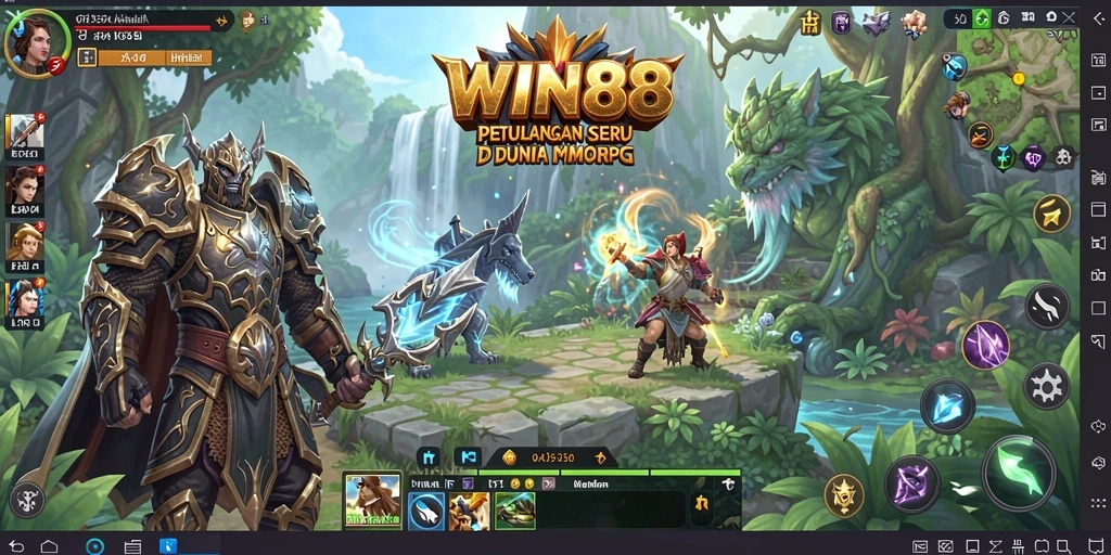 Tampilan epic gameplay di dunia <strong>WIN88</strong> yang mendebarkan.